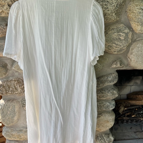 Cotton Short Sleeve Mini Dress - Picture 3 of 3